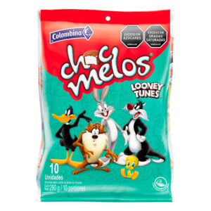 Masmelos Chocmelos Looney Tunes 28 g 10 Unidades