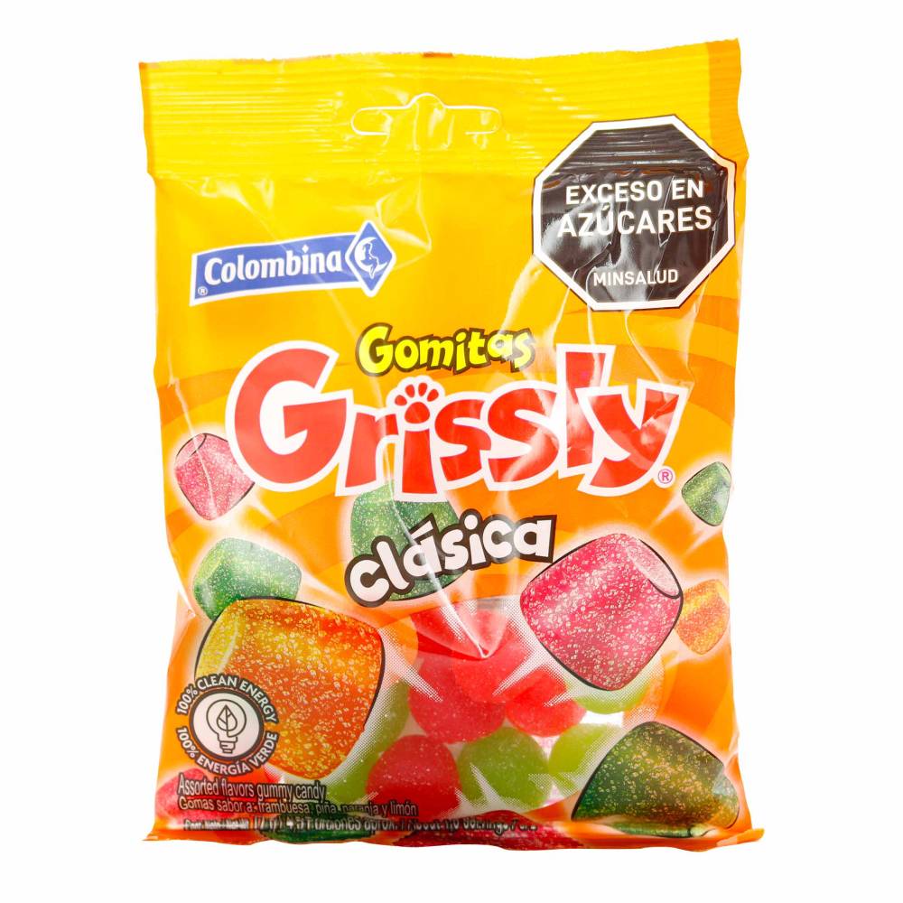 Gomitas Grissly Clasica 72 g