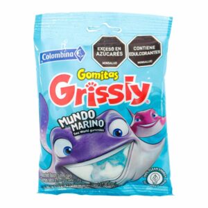 Gomitas Grissly Mundo Marino 70 g