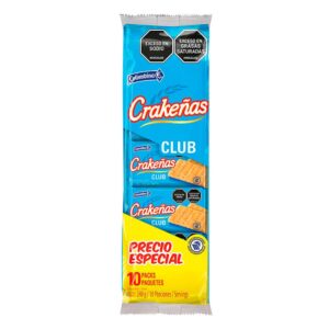Galletas Crakeñas Club 10 Unidades