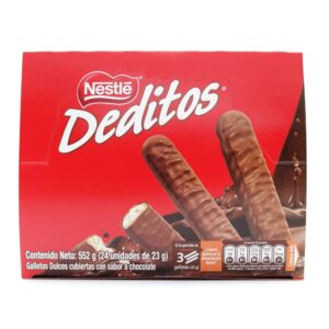 Deditos de Chocolate Nestle 23 g 24 Unidades