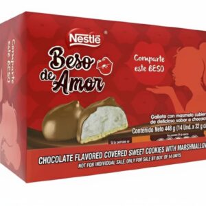 Galletas Beso de Amor Display 14 Unidades