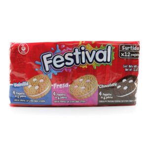 Galletas Festival Surtidas 12 Unidades