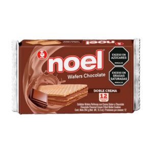 Galletas Wafer Noel Chocolate 264 g 18 Unidades
