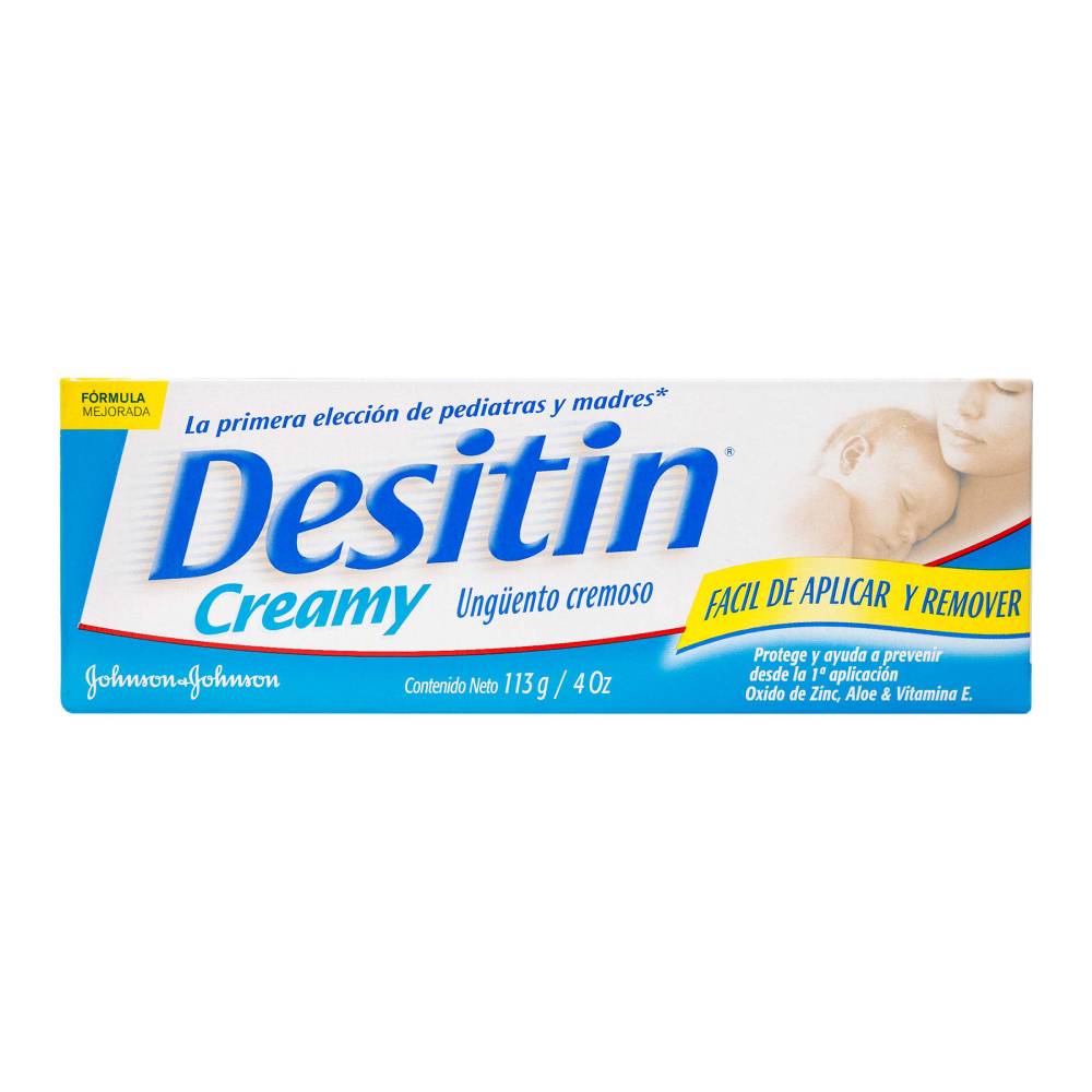 Desitin Creamy Unguento Cremoso Para Bebé 113 g