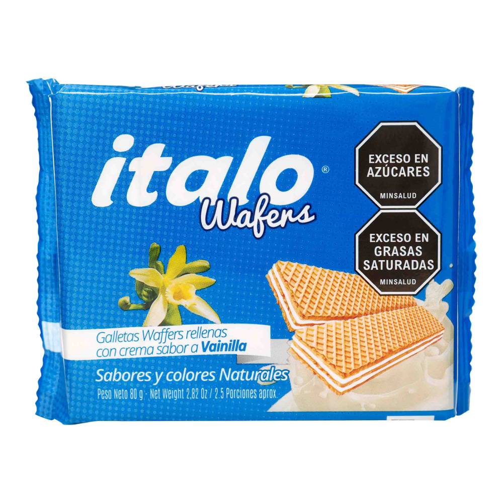 Galletas Wafers Italo Vainilla Minitaco 80 g