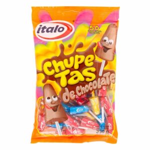 Chupetas De Chocolate Italo 50 Unidades