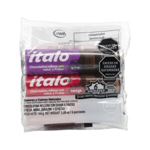 Chocolatinas Italo Surtidas 144 g 6 Unidades