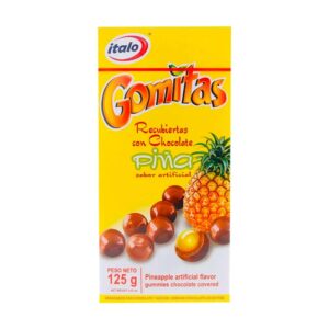 Gomas Italo Sabor Piña Recubiertas de Chocolate