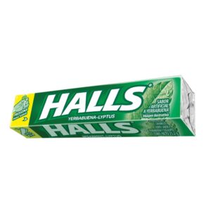 Halls Yerbabuena Lyptus 12 Barras