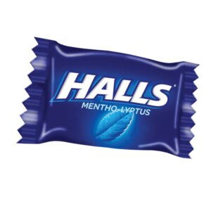 Halls Menta Lyptus 100 Unidades En Pepa