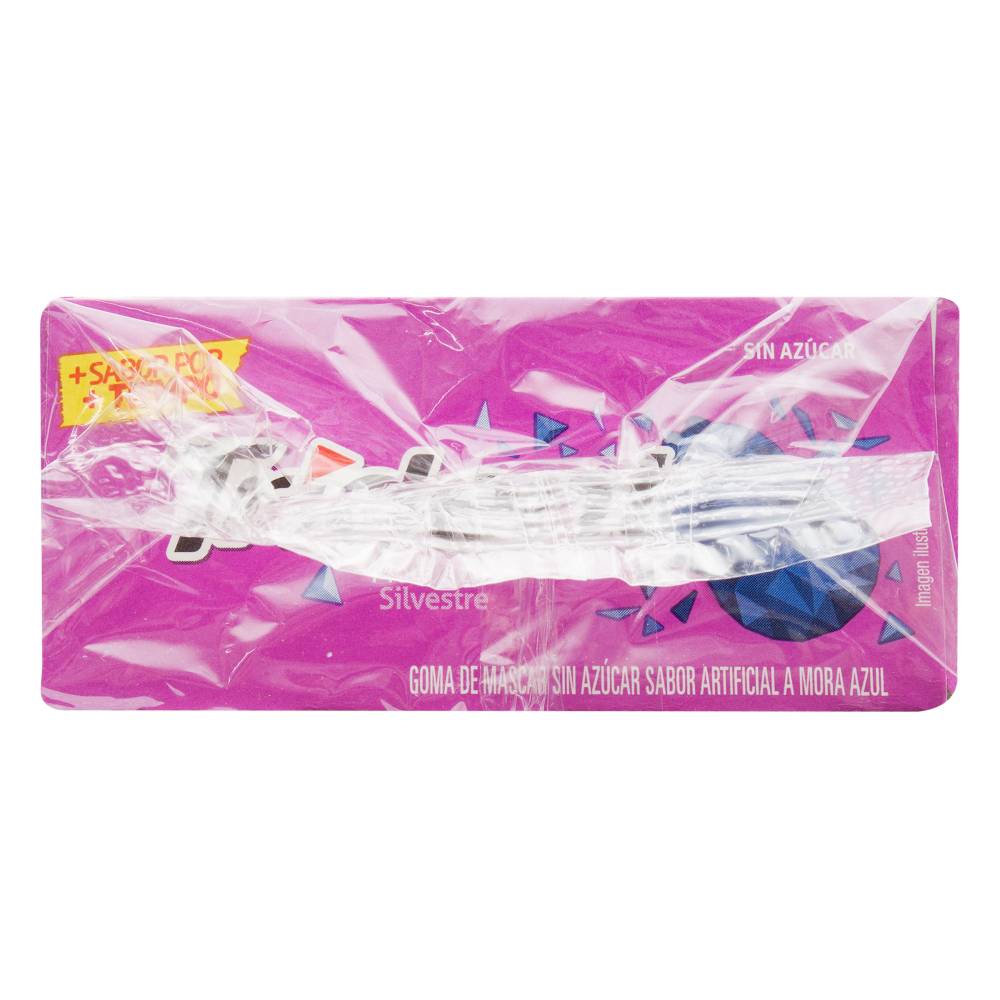 Chicles Trident Mora Azul Display 24 Unidades - Imagen 3