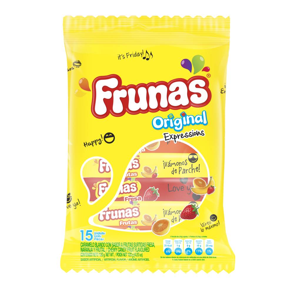 Frunas Expressions En Barra 15 Unidades