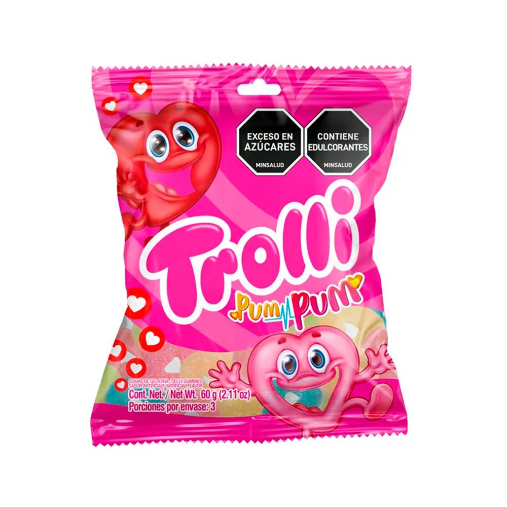 Gomas Trolli Pum Pum 60 g