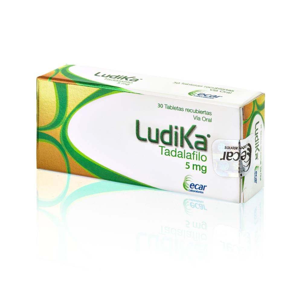 Ludika Tadalafilo 5 mg 30 Tabletas - Imagen 2