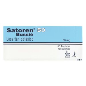 Satoren 50 mg 30 Tabletas Losartan