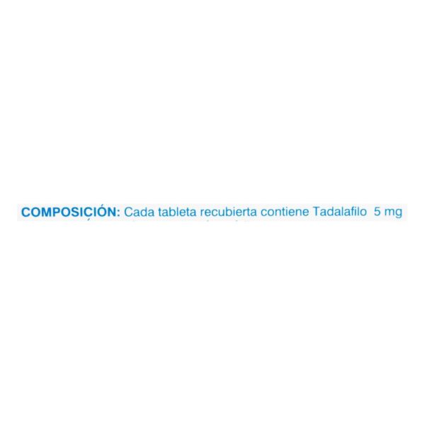 Dafull 5 mg 28 Tabletas Tadalafil - Imagen 3