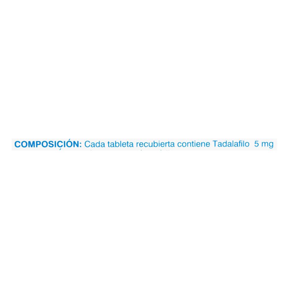 Dafull 5 mg 28 Tabletas Tadalafil - Imagen 3