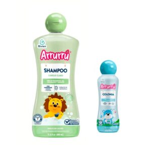 Shampoo Arrurru Cabello Claro 400 Ml + Colonia 30 Ml Azul