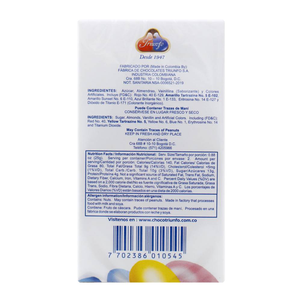 Almendra Francesa Triunfo 50 g - Imagen 3