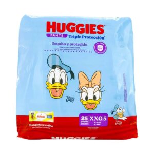Pañales Huggies Triple Proteccion Etapa 5 Xxg 25 Unidades