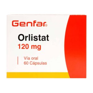 Orlistat 120 mg 60 Cápsulas Genfar