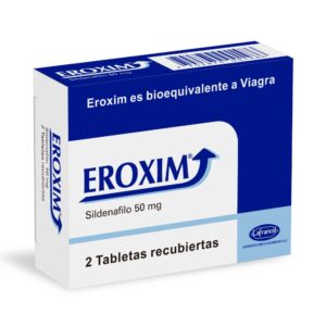 Eroxim 50 mg 2 Tabletas Sildenafil