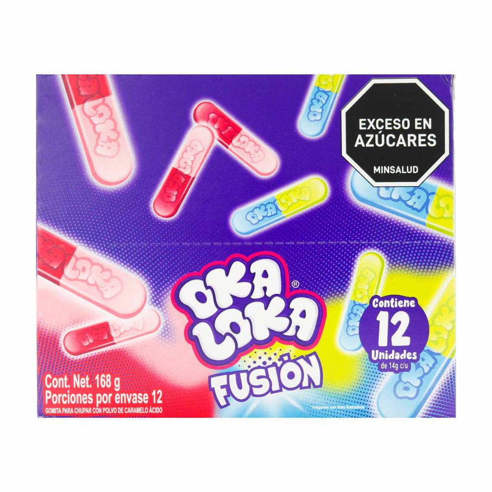 Dulce Oka Loka Fusion 12 Unidades