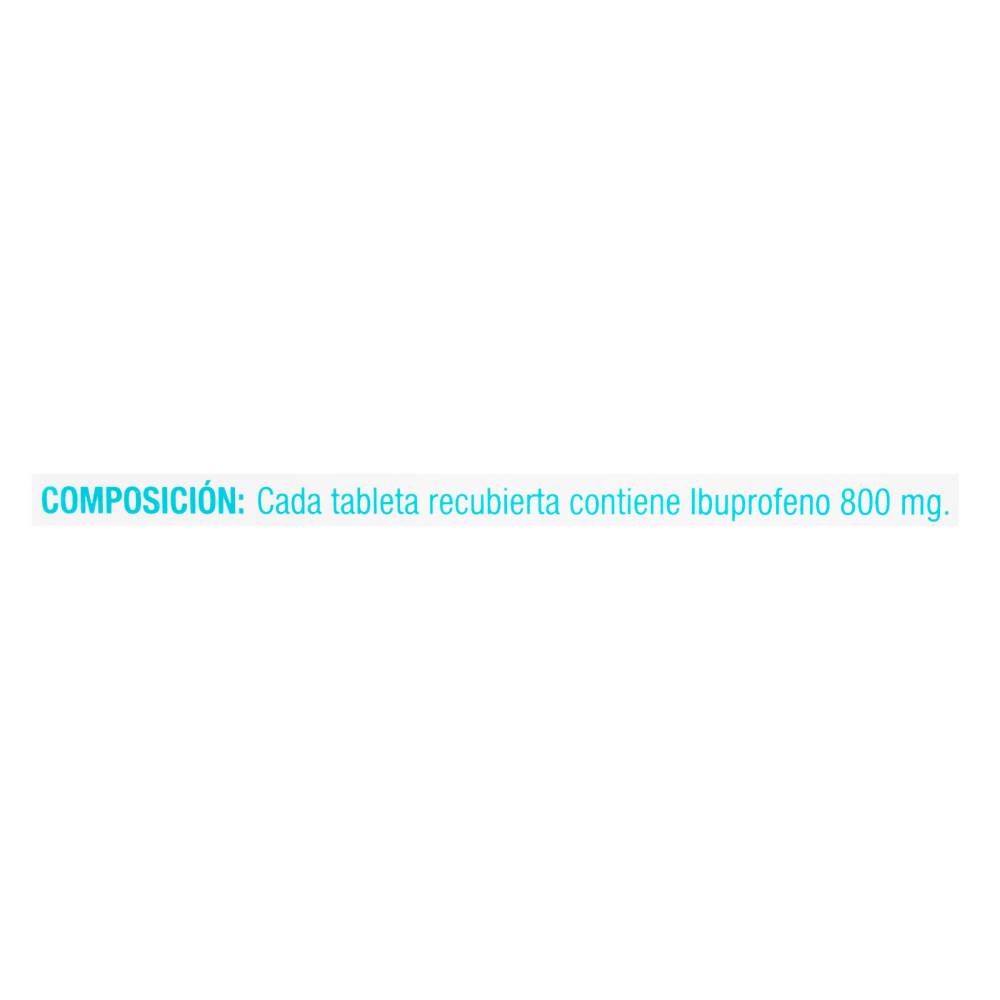 Ibuprofeno 800 mg 300 Tabletas Laproff - Imagen 3