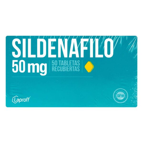 Sildenafilo 50 mg 50 Tabletas Laproff