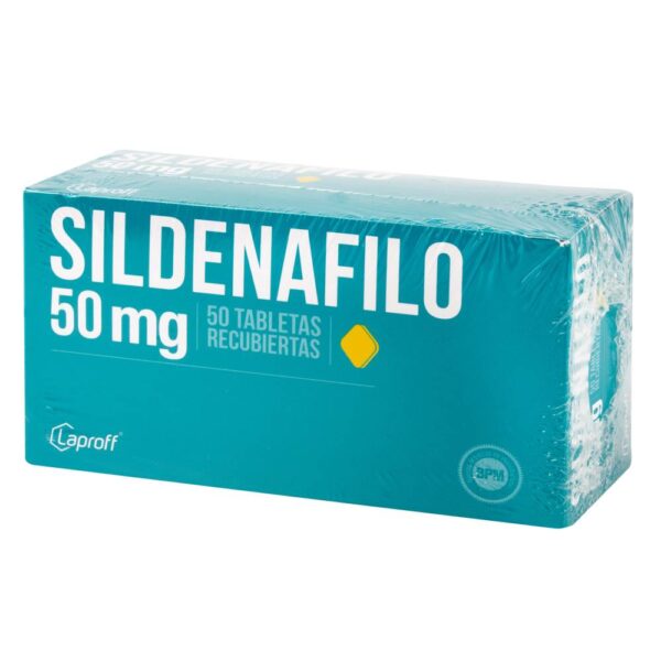 Sildenafilo 50 mg 50 Tabletas Laproff - Imagen 2
