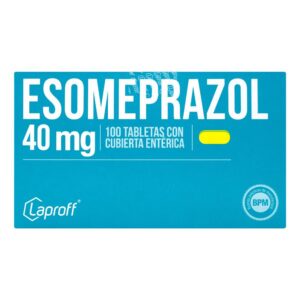 Esomeprazol 40 mg 100 Tabletas Laproff