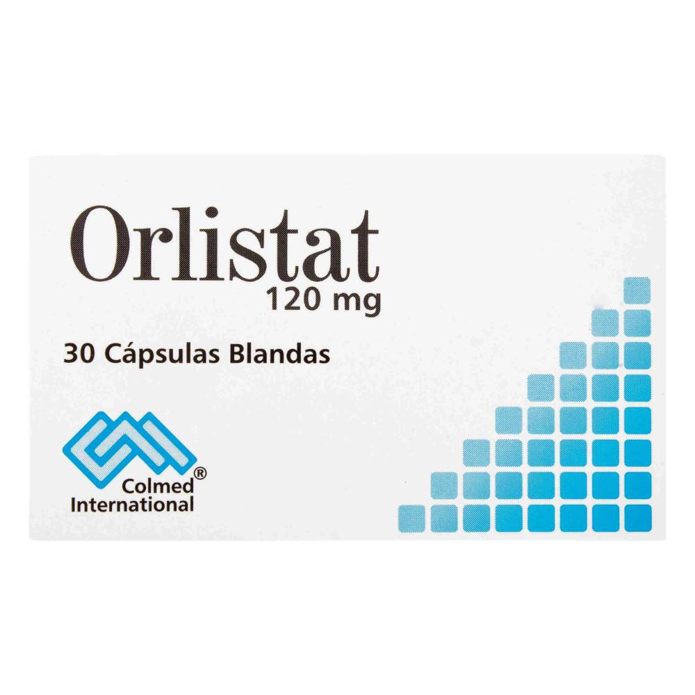 Orlistat 120 mg 30 Cápsulas Colmed