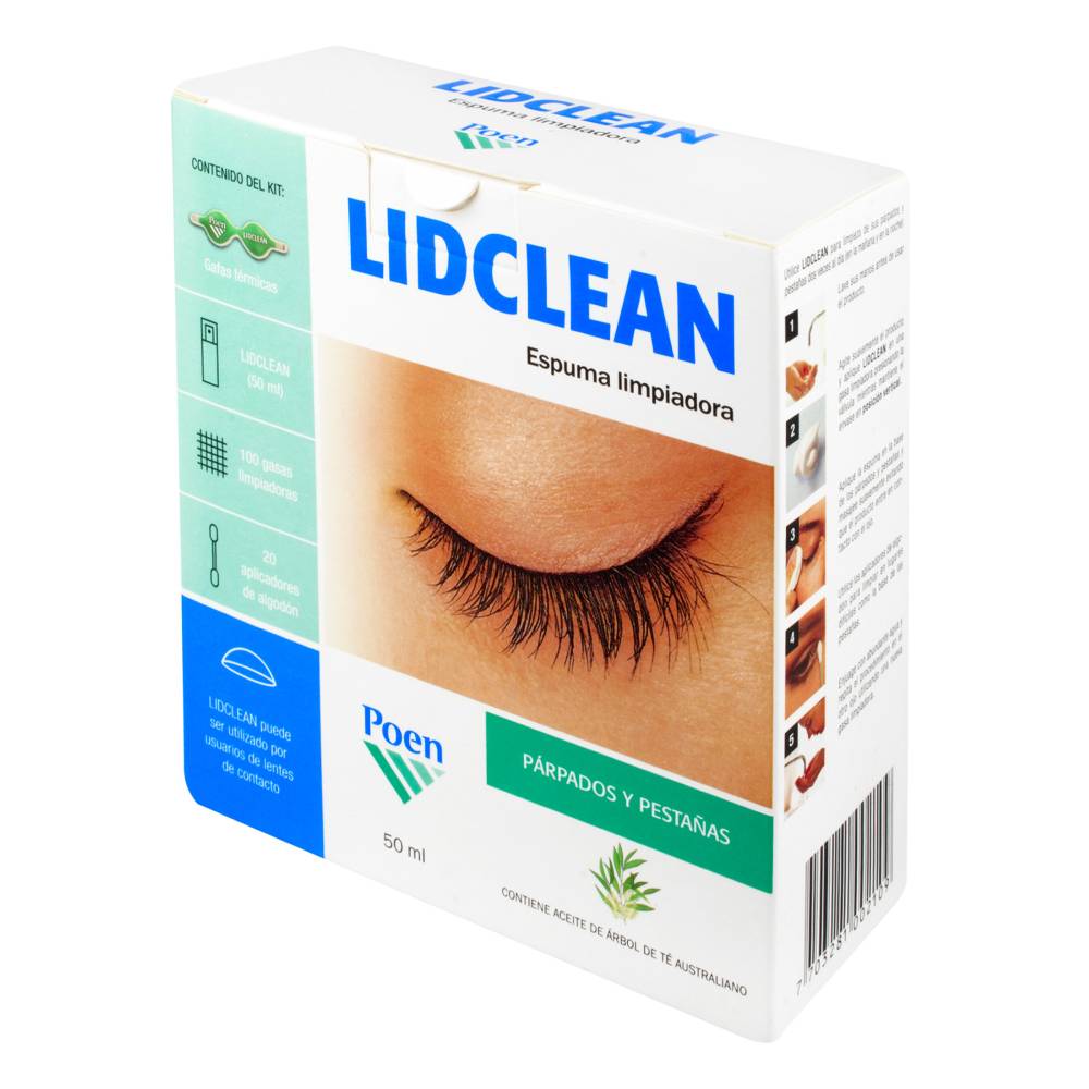 Kit Lidclean Espuma Limpiadora - Imagen 4