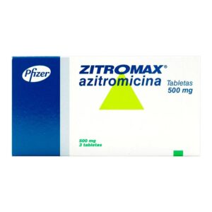 Zitromax 500 mg 3 Tabletas Azitromicina