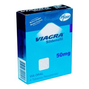 Viagra 50 mg 4 Tabletas Sildenafil