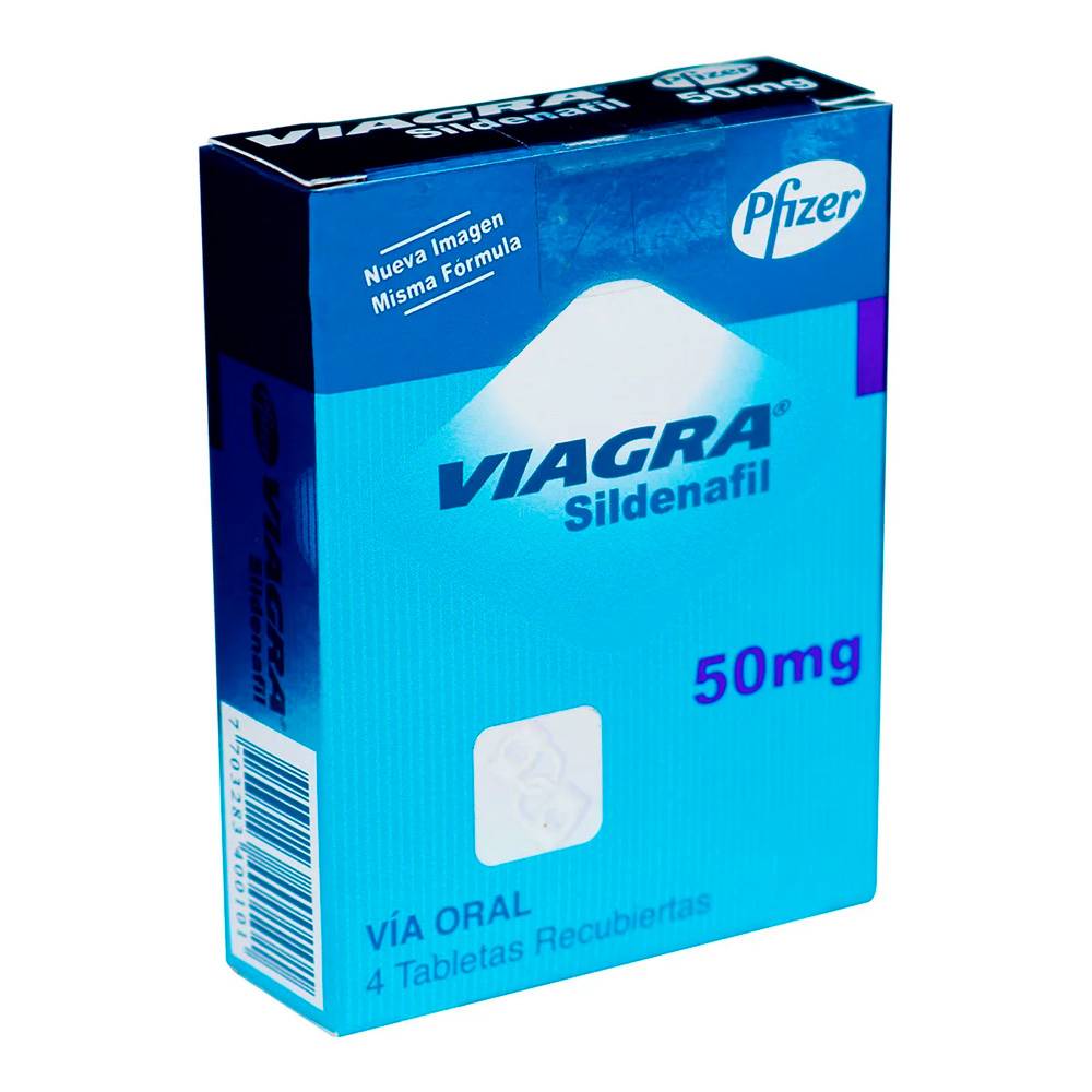 Viagra 50 mg 4 Tabletas Sildenafil
