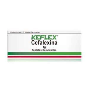 Keflex 1 G 10 Tabletas Cefalexina