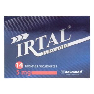 Irtal 5 mg 14 Tabletas Tadalafil