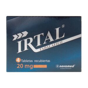 Tadalafilo Irtal 20 mg 4 Tabletas