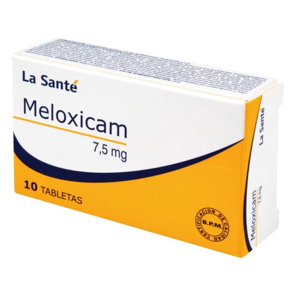 Meloxicam 7.5 mg 10 Tabletas La Sante - Imagen 2