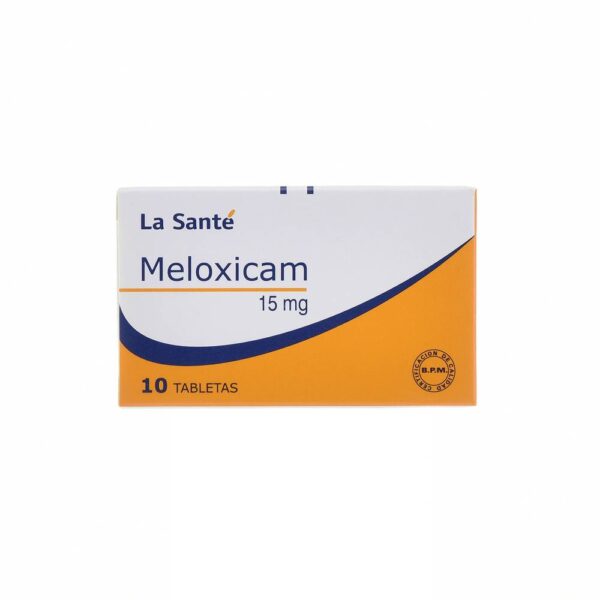Meloxicam 15 mg 10 Tabletas La Sante