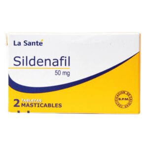 Sildenafil Masticable 2 Tabletas La Sante