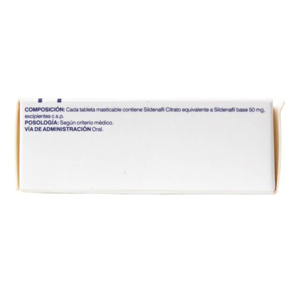 Sildenafil Masticable 2 Tabletas La Sante - Imagen 3