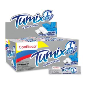 Chicles Tumix Extrema Frescura 2 Pastillas 100 Unidades
