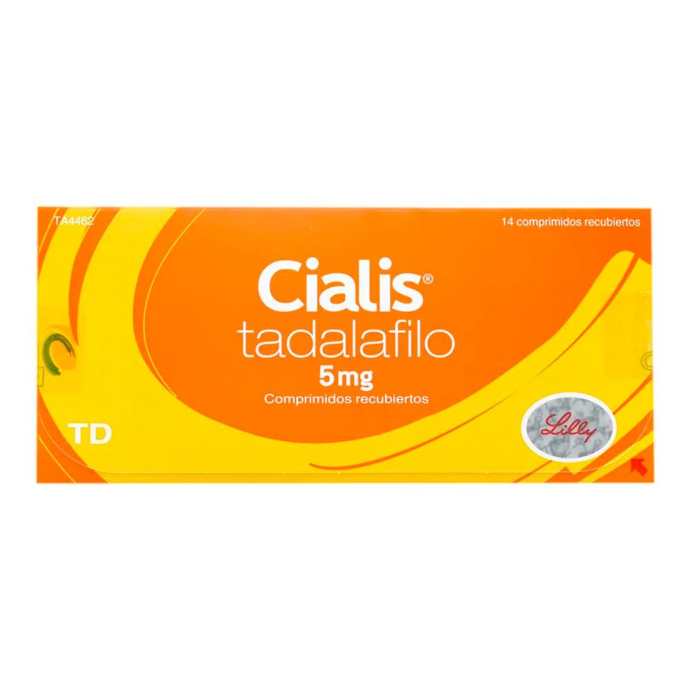 Cialis 5 mg 14 Tabletas Tadalafil