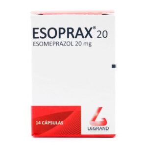 Esoprax 20 mg 14 Cápsulas Esomeprazol