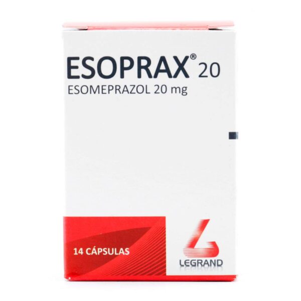 Esoprax 20 mg 14 Cápsulas Esomeprazol