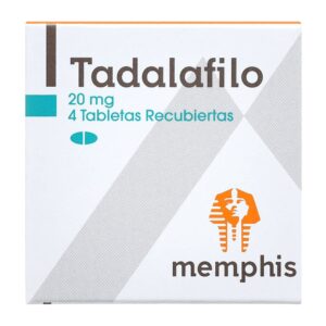 Tadalafilo 20 mg 4 Tabletas Memphis