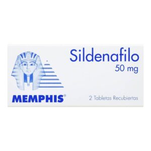 Sildenafil 50 mg 2 Tabletas Memphis